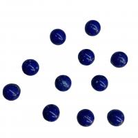 Perles en Turquoise synthétiques, Rond, DIY & normes différentes pour le choix & aucun trou, bleu Vendu par sac
