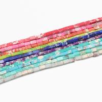 Synthetic Turquoise Beads, Rectangle, polished, DIY Approx 38-40 cm [