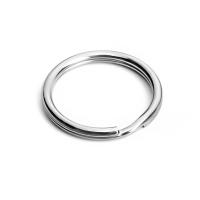 Clés anneau en acier inoxydable , Acier inoxydable 304, bijoux de mode & pour femme Vendu par PC