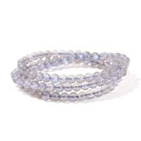 Moonstone Bracelet, Round, polished, fashion jewelry & Unisex Approx 45 cm 