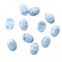 Synthetischer Türkis Cabochon, Synthetische Türkis, oval, DIY & verschiedene Größen vorhanden, blau, 100PCs/Tasche, verkauft von Tasche
