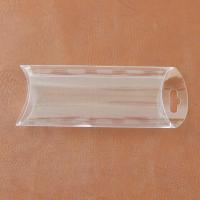 plástico PVC Bolsa de embalaje de joyas, Sostenible & Bricolaje, Blanco, Vendido por UD[