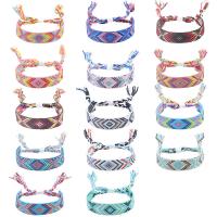 Friendship Bracelets, Cotton Thread, handmade, folk style & Unisex & adjustable Approx 14-27 cm 