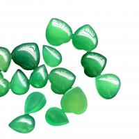 Natural Green Agate Beads, DIY green [