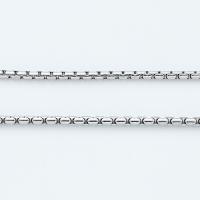 Titanstahl Kette Halskette, Modeschmuck & unisex & verschiedene Größen vorhanden, originale Farbe, frei von Nickel, Blei & Kadmium, Länge:ca. 55 cm, verkauft von PC