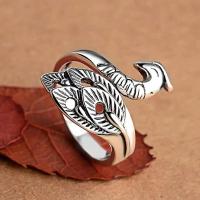 Brass Finger Ring, silver color plated, fashion jewelry & for woman 