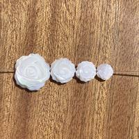 Trochus Beads, Rose, Carved, DIY 