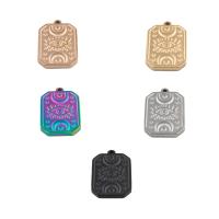 Stainless Steel Pendants, 304 Stainless Steel, Vacuum Ion Plating, fashion jewelry & Unisex Approx 1mm 
