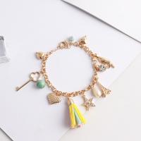 Fashion Zinc Alloy Bangle, with 1.57inch extender chain, fashion jewelry & for woman Approx 7.08 Inch 