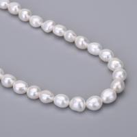 Keshi Cultured Freshwater Pearl Beads, DIY, white, 9mm 