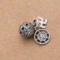 Sterling Silver Pendants, 925 Sterling Silver, fashion jewelry & DIY, 9.5mm,10mm,7mm 