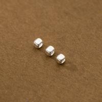 Sterling Silber Spacer Perlen, 925er Sterling Silber, Modeschmuck & DIY, 3x1.8mm, verkauft von PC