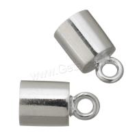 Стерлингового серебра заглушки, Серебро 925 пробы, DIY & разный размер для выбора, продается PC[