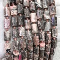 Perles rhodonites, Rhodonite, pilier, DIY & facettes, couleurs mélangées Environ 38 cm, Vendu par brin