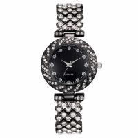 Women Wrist Watch, 304 Stainless Steel, with Glass, waterproofless & Chinese movement & for woman & with rhinestone 