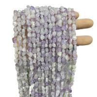 Lila Chalcedon, violetter Chalzedon, Klumpen, poliert, DIY, 6-8mm, ca. 45PCs/Strang, verkauft von Strang[