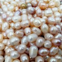 Perles d'eau douce de culture de riz, perle d'eau douce cultivée, DIY, couleurs mélangées, 7-8mm Vendu par lot