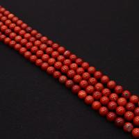 Pendentifs de jaspe rouge, Rond, DIY & normes différentes pour le choix, rouge Environ 38 cm, Vendu par brin