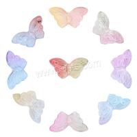Perles de verre de miracle, Des billes de verre, papillon, DIY, plus de couleurs à choisir Environ Vendu par sac