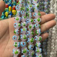 Bumpy Lampwork Beads, Heart, DIY & enamel aboutuff1a14mm~15mm [