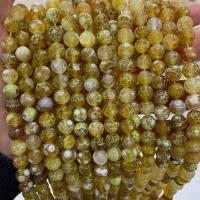 Natural Fire Agate Beads, Round, DIY [
