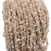 Sonnenstein Perle, Unregelmäßige, poliert, DIY & verschiedene Größen vorhanden, verkauft von Strang