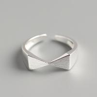 Sterling Silver Finger Ring, 925 Sterling Silver, fashion jewelry & for woman, 6.2mm, Inner Approx 16mm 