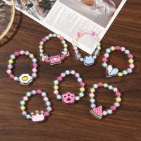 
Bracelets enfants, Acrylique, Mignon & styles différents pour le choix, plus de couleurs à choisir Environ 26 cm, Vendu par PC