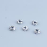 Perles vintages en argent pur, argent sterling 925, bijoux de mode & DIY, plus de couleurs à choisir 2mm, Vendu par PC
