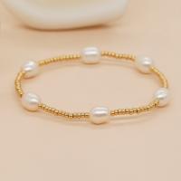 Cultured Freshwater Pearl Bracelets, for woman, mixed colors Approx 24 cm 