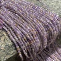 Perlas ametrino naturales, Bricolaje, Púrpura, 2.5x2.5mm, longitud:aproximado 38 cm, aproximado 150PCs/Bolsa, Vendido por Bolsa
