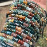 Natürliche Indian Achat Perlen, Indischer Achat, DIY, gemischte Farben, 6x9mm, Länge:ca. 38 cm, ca. 40PCs/Strang, verkauft von Strang