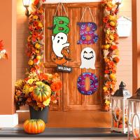 Wood Halloween Decoration Door Hanger, Halloween Design 