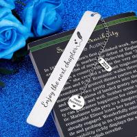 Acier inoxydable Bookmark, Acier inoxydable 304, durable & bijoux de mode Vendu par PC