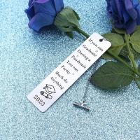 Stainless Steel Bookmark, 304 Stainless Steel, durable & fashion jewelry 