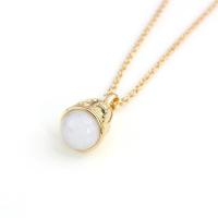 Gemstone Necklaces, Zinc Alloy, fashion jewelry & for woman Approx 31.49 Inch 