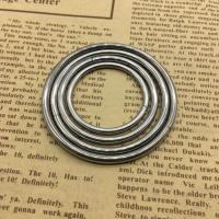 Stainless Steel Open Jump Ring, 304 Stainless Steel, plated, DIY silver color 