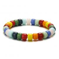 Bracelets de perle de bijou en verre, Des billes de verre, bijoux de mode, multicolore cm, Vendu par PC