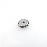 304 Stainless Steel Spacer Bead & DIY & blacken, original color 