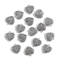 Pendentifs coeur en alliage de zinc, Placage, DIY & styles différents pour le choix, couleur originale, Vendu par sac