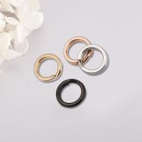 304 Stainless Steel Split Ring, Round, plated, DIY [