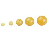 Perles de résine imitation de pierres précieuses, Rond, goutté d'époxy, imitation de cire d'abeille & DIY & normes différentes pour le choix, Vendu par PC