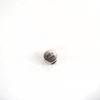 Stainless Steel Beads, 304 Stainless Steel, Flat Round, DIY & blacken, original color Approx 3mm [