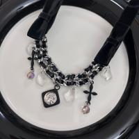 Jewelry Gift Sets, Zinc Alloy, with PU Leather, fashion jewelry & with rhinestone 