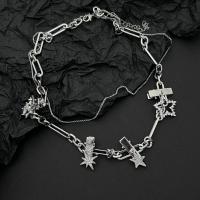 Zinc Alloy Necklace, fashion jewelry, 45cm 