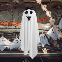 Poliéster Ornamentos colgantes, Fantasma, Diseño de Halloween & diferentes estilos para la opción, 240x620mm, Vendido por UD