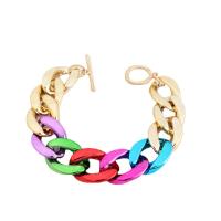 Resin Bracelets, plated, fashion jewelry & for woman & hollow Approx 7.48 Inch 