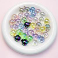 Plating Acrylic Beads, DIY 16mm 