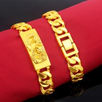 Fashion Zinc Alloy Bracelets, fashion jewelry & for man, 20cm 