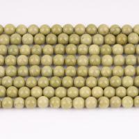 Perles agates, Alexa agate, Rond, poli, DIY & normes différentes pour le choix, vert Environ 38 cm, Vendu par brin